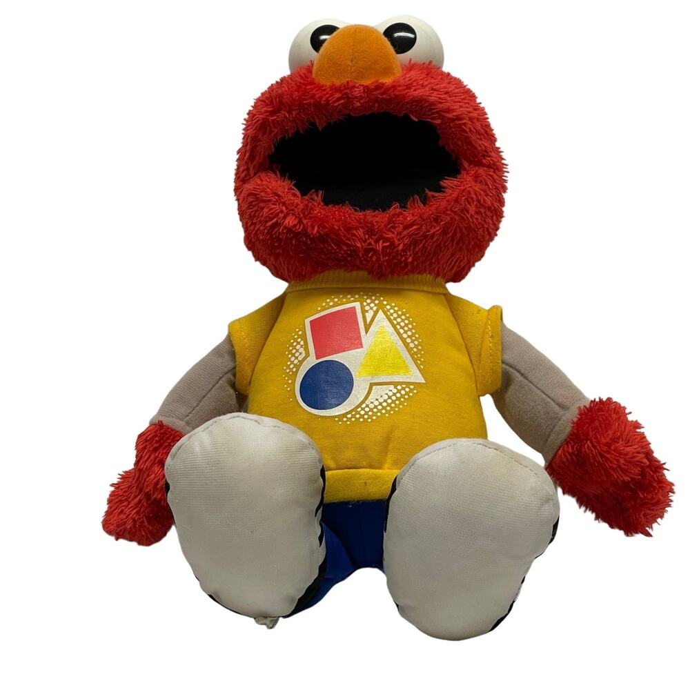 Hasbro 2010 Sesame Street Talking Rockin' Elmo #32453/32424 Shapes